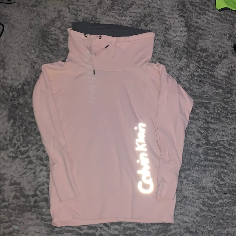Pink Calvin Klein sweatshirt